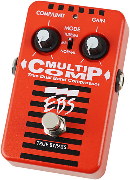 イケベ楽器の限定モデルで今度はEBSのマルチコンプが赤になった - Bass