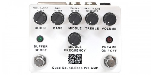 FREEDOM CUSTOM GUITAR RESEARCH / Quad Sound-Bass Preamp SP-BP-01